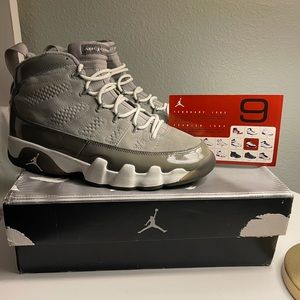 Air Jordan 9 IX Cool Grey 2002 Retro size 9.5